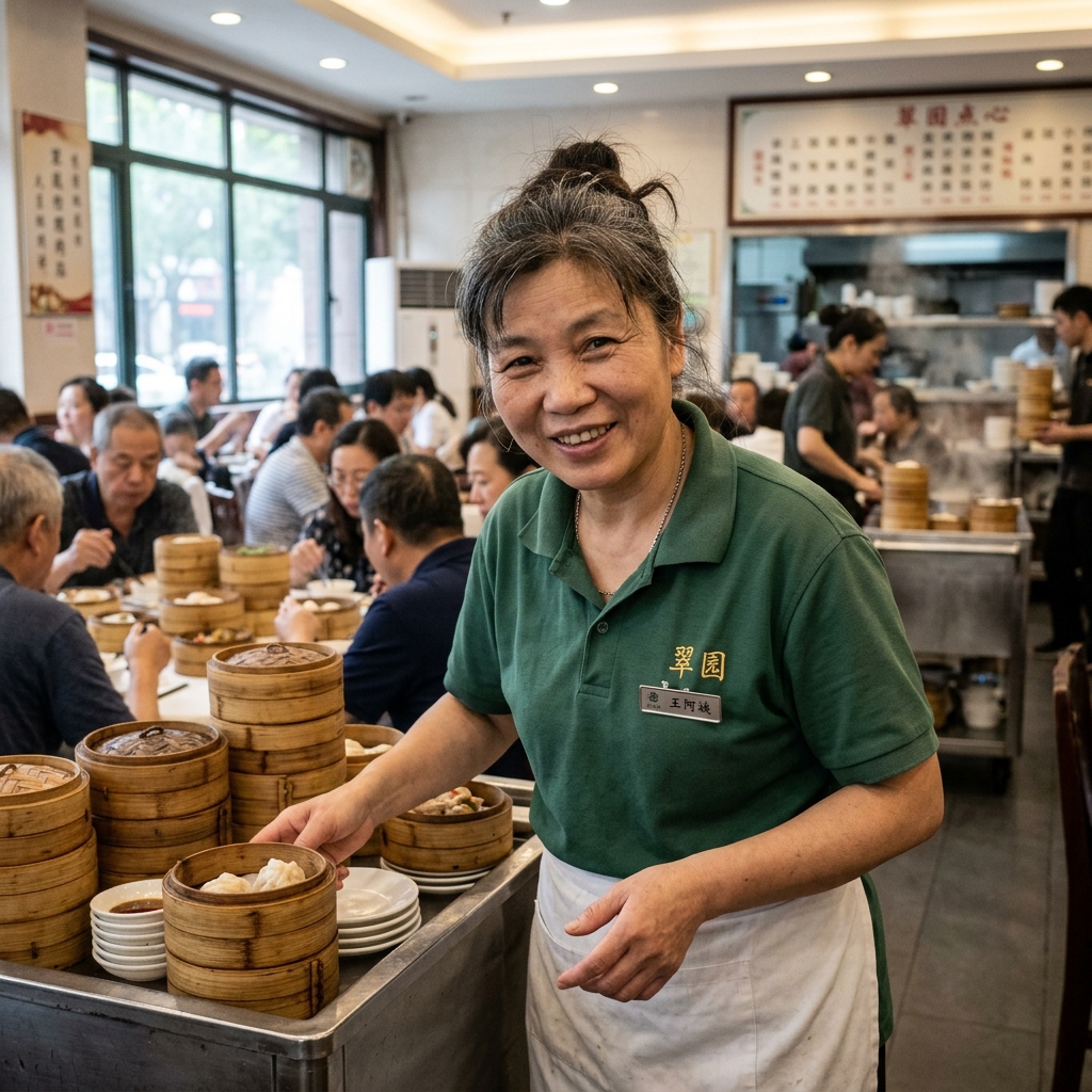 Ordering Dim Sum in Shanghai