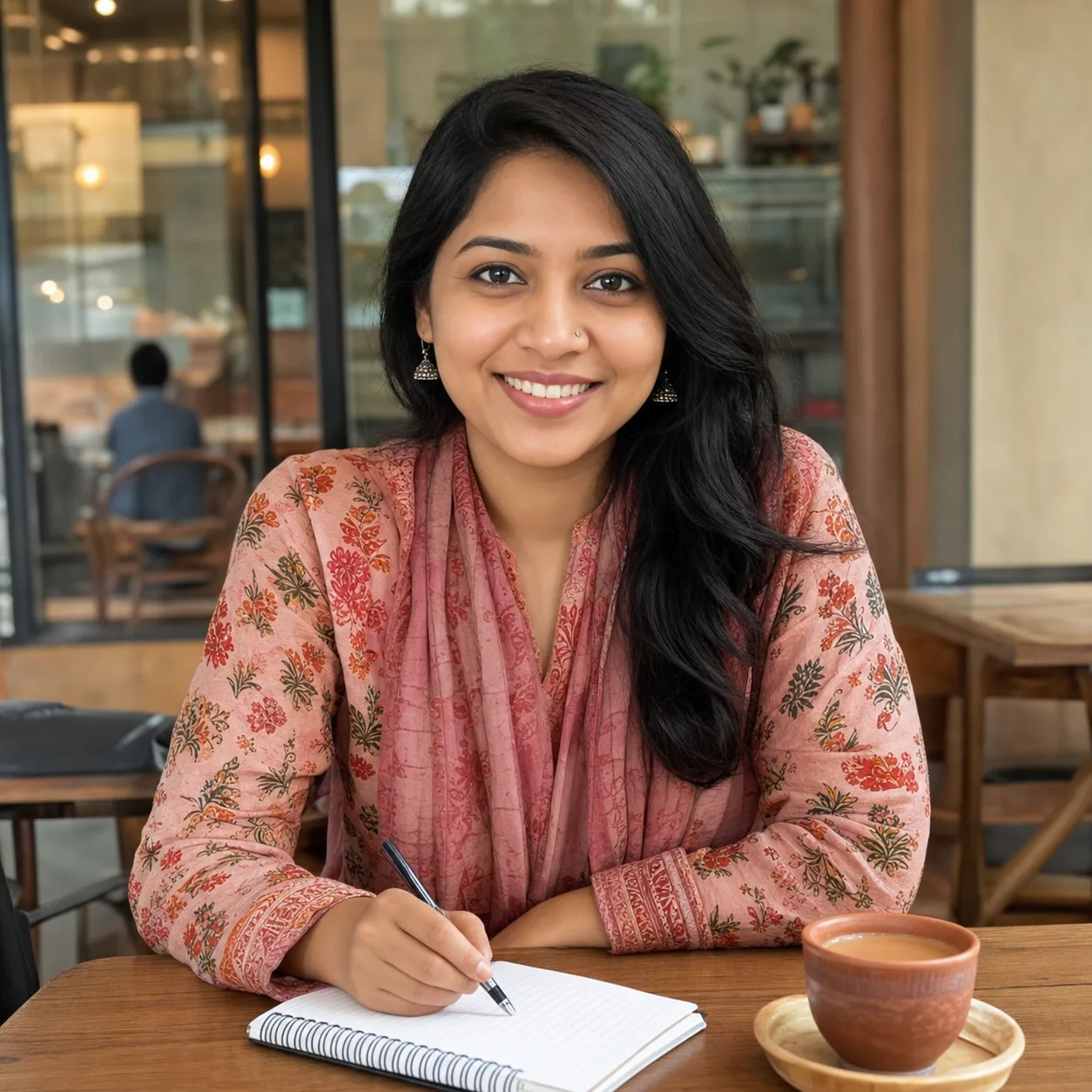 Friendly Bangla AI conversation practice avatar
